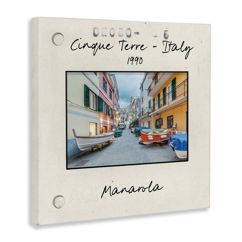 Stupell Vintage Travel Italy View Canvas Wall Art Design By Danita Delimont