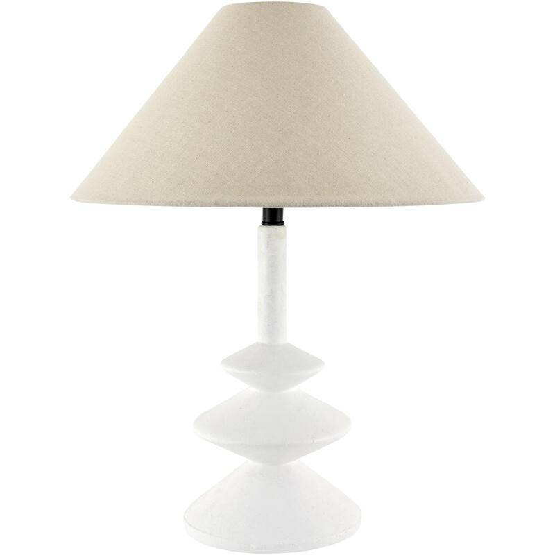 Livabliss Abrego Global Accent Table Lamp - White/Ivory