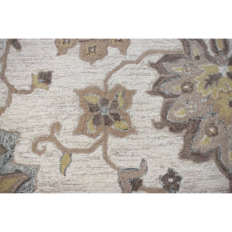 Bashian Neely Ivory Transitional Area Rug