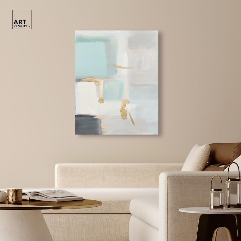 Pale Radiance I Canvas by Art Remedy, Gallery Wrapped