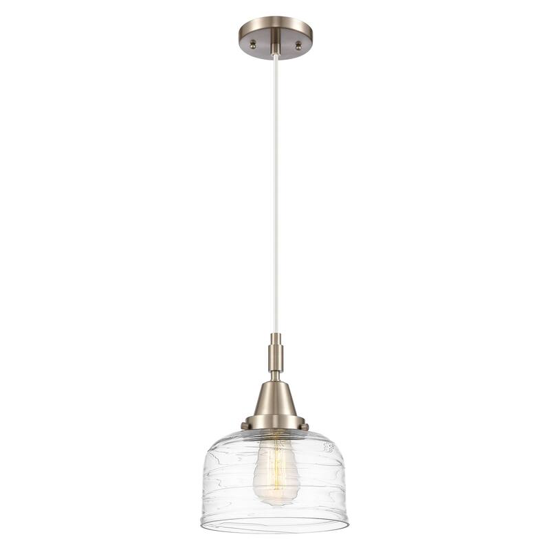 Innovations Lighting 447-1P-G713 Bell 8" Wide Mini Pendant with Clear