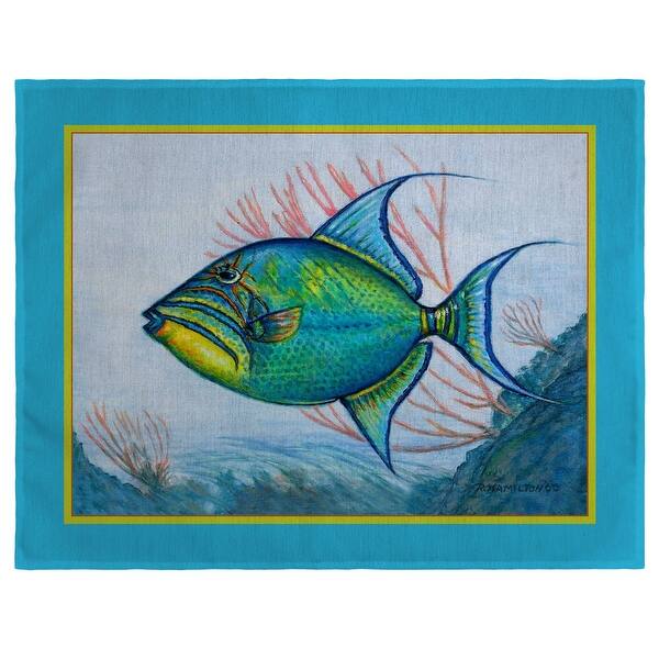 Trigger Fish Border Place Mat Set of 4 - Bed Bath & Beyond - 33056460