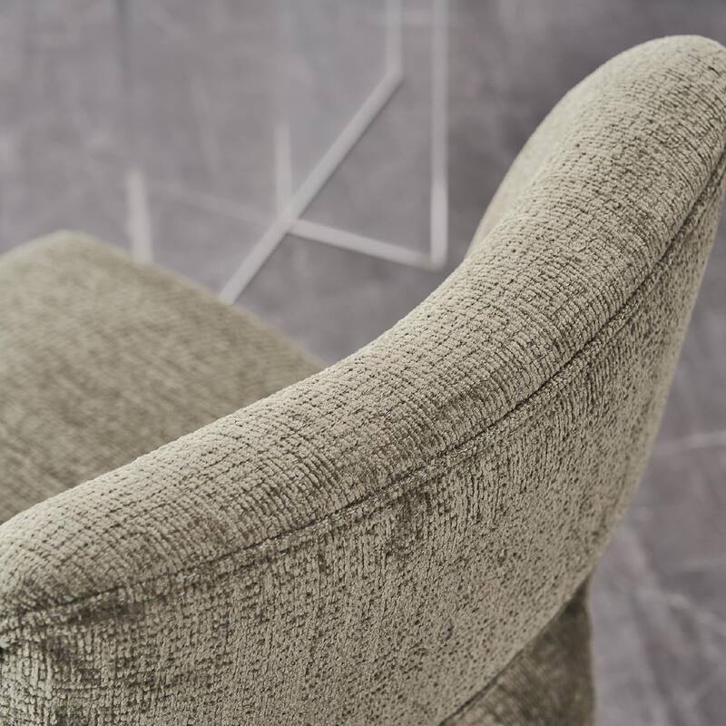 Dining Chairs Set of 2/4/6,Fabric Upholstered Kitchen Chairs with Wood Legs