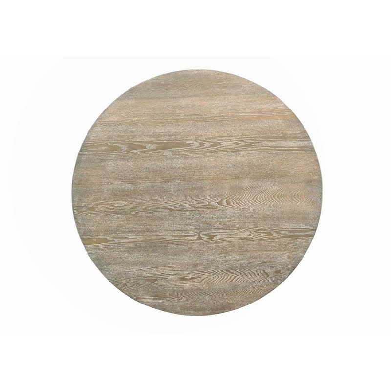 Modern Farmhouse Round Dining Table 45.7inch,only 1PC table