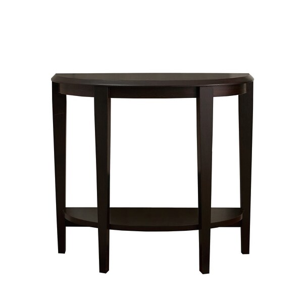 Monarch Specialties I 2450 36 Inch Wide Wood Hall Console Table Monarch Specialties I 2450 36 Inch Wide Wood Hall Console Table Cuccino