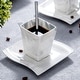 preview thumbnail 13 of 12, MALACASA Flora 60-Piece Porcelain Dinnerware Set, Service for 12