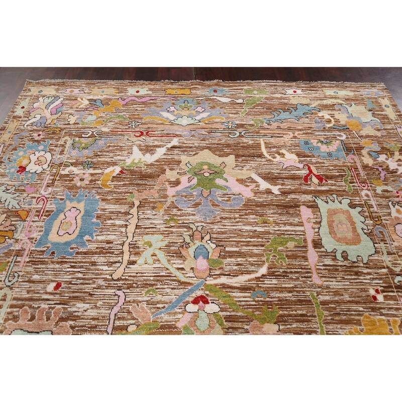 Vegetable Dye Traditional Ziegler Oriental Area Rug Wool Hand-knotted - 8'2" x 9'9"