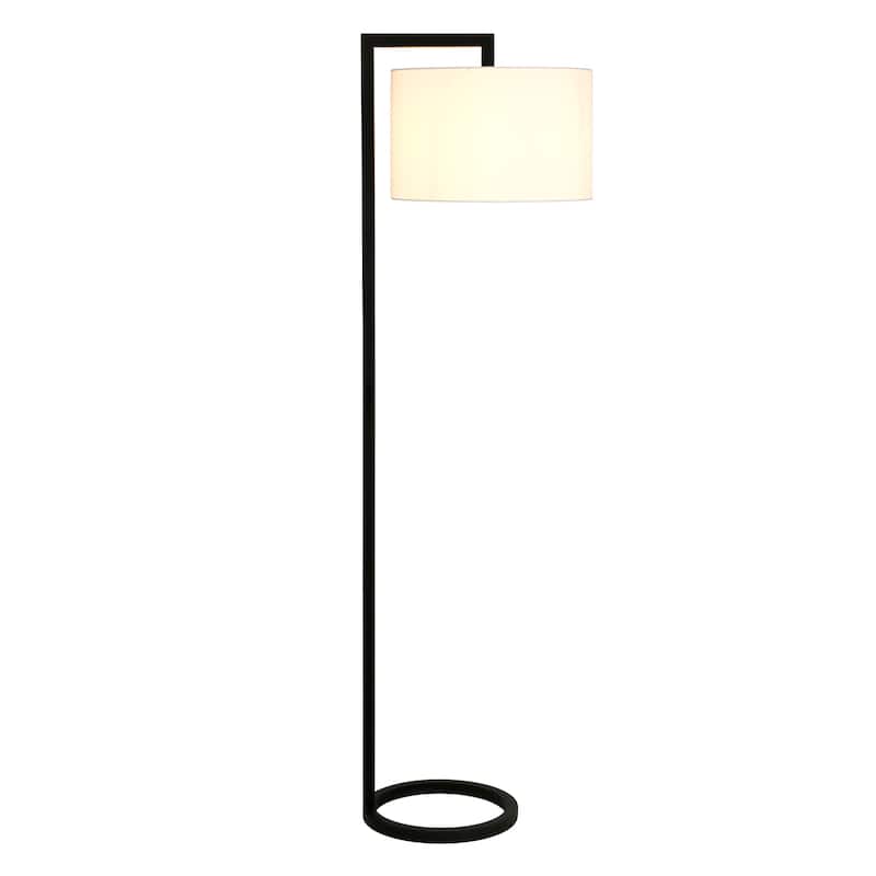 Grayson 68" Tall Floor Lamp with Fabric Shade
