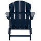 preview thumbnail 66 of 129, POLYTRENDS Laguna All Weather Poly Outdoor Adirondack Chair - Foldable (Set of 2)