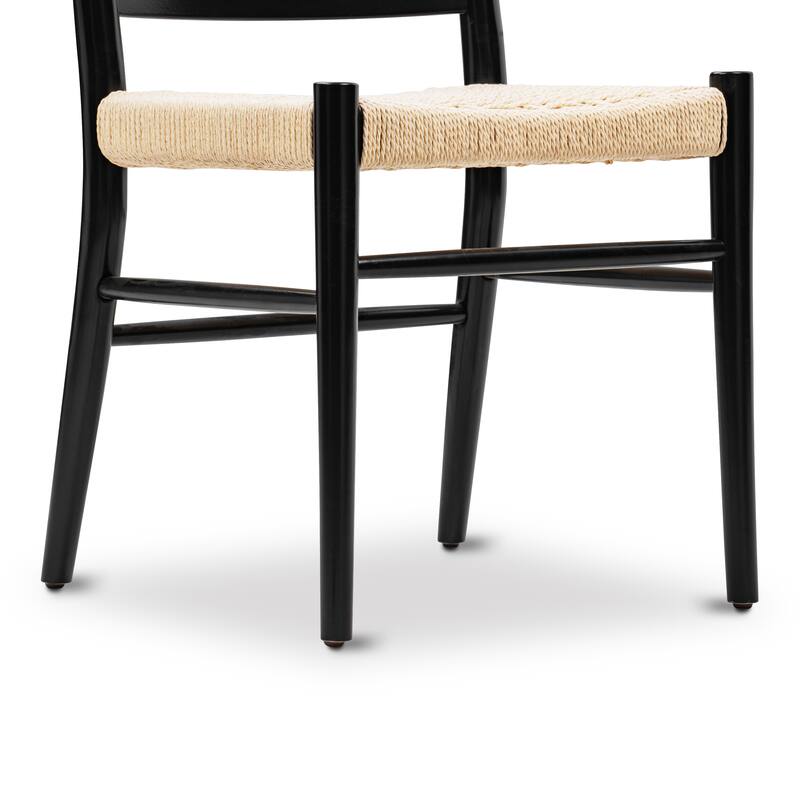 Poly and Bark Ray Dining Chair 2.0 (Set of 2) - Solid Wood Frame