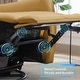 preview thumbnail 21 of 19, 32.3'' Wide Power Swivel Rocker Recliner Chairwith USB Ports