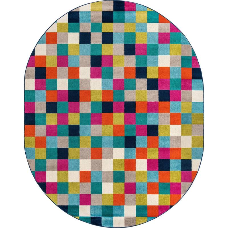 Contemporary Chorisia Collection Area Rug