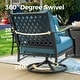 preview thumbnail 37 of 119, MAISON ARTS Outdoor Sofa Set 4/6-Piece Patio Conversation Set with 45'' Gas Fire Pit Table