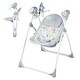 preview thumbnail 1 of 5, Costway Electric Baby Swing Foldable Portable Rocking Chair with - See Details Grey - See Details