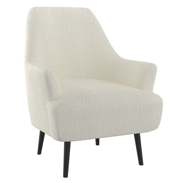 Modern Boucle Fabric Accent Chair Bed Bath & Beyond 36003007