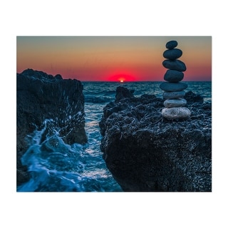 Lefkada Greece Stone tower by the beach Photography Art Print/Poster ...