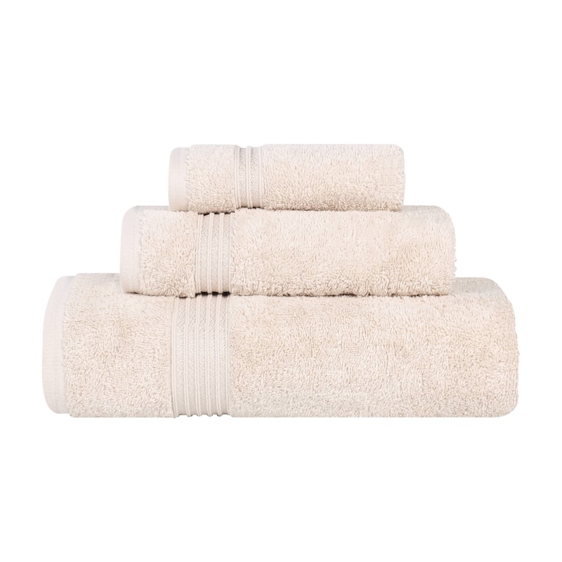 Superior Heritage Egyptian Cotton Absorbent 3-Piece Towel Set