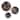 Uttermost Peonia Outdoor Bronze Wall Art (Set of 3)