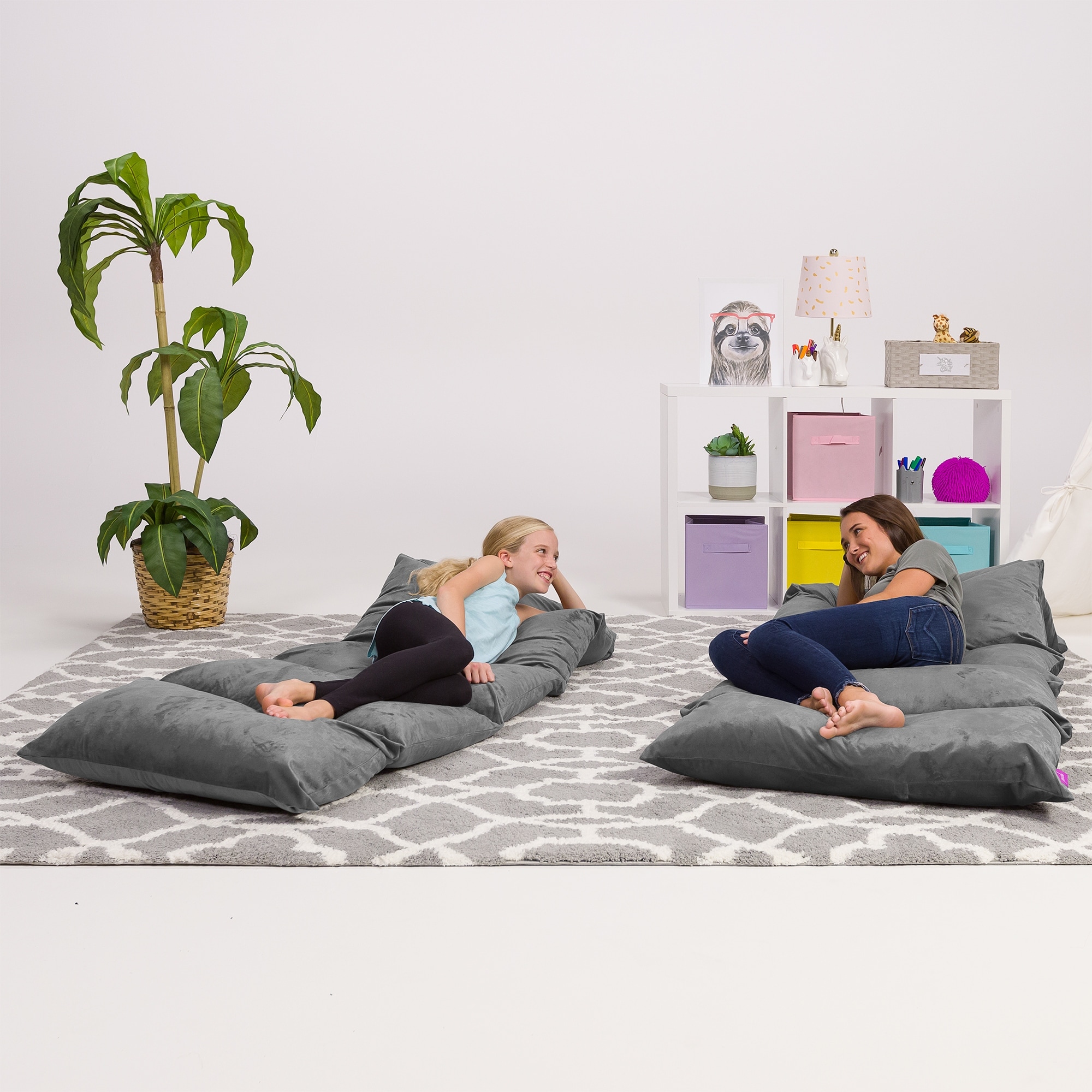 Floor pillow lounger cover outlet