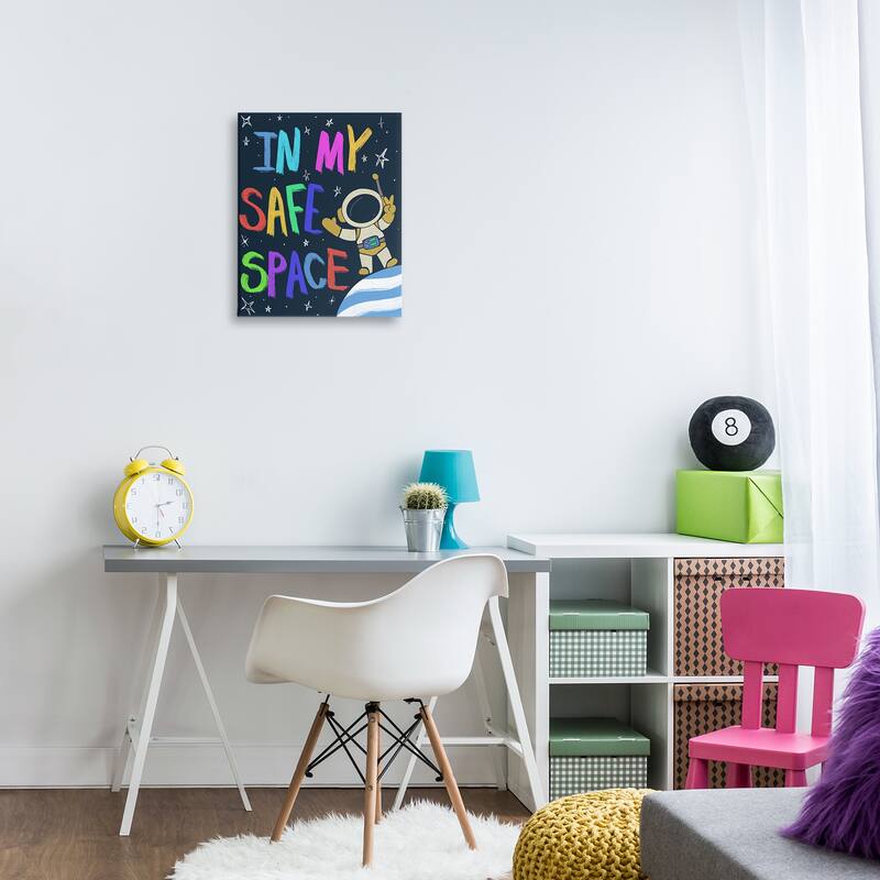 Stupell Comforting In My Safe Space Canvas Wall Art Design By Chen Alyesh