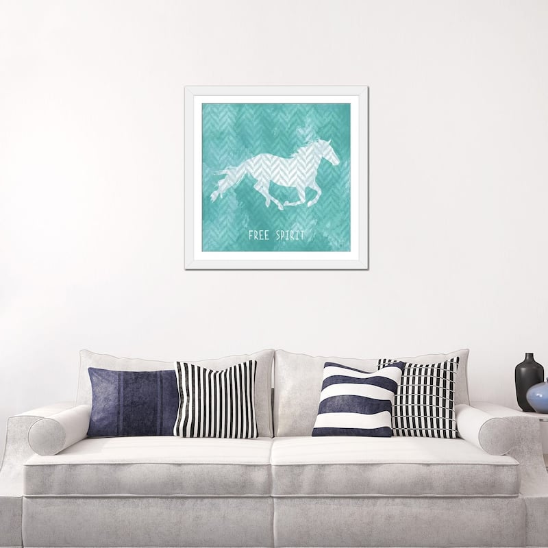 iCanvas "Horse Silhouette III" by Erin Clark