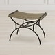 preview thumbnail 4 of 2, Uttermost 23770 Playa 26" Wide Metal Framed Bench