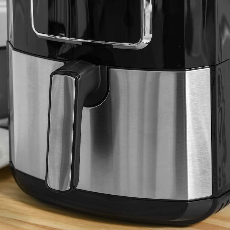 HOMCOM Large Air Fryer Oven Countertop Oven Cooking Gift - 14.25" x 11.5" x 13.25"