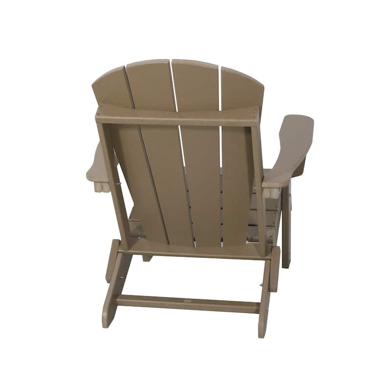 Kamas Outdoor Patio Traditional Adirondack Chair
