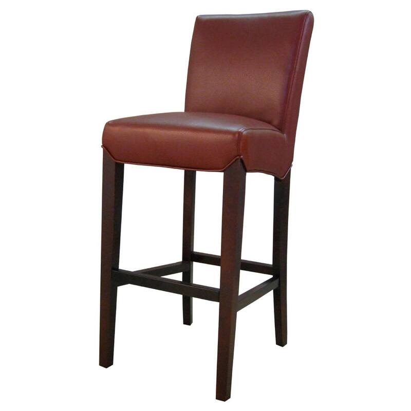 NPD Furniture Milton Bonded Leather Bar Stool