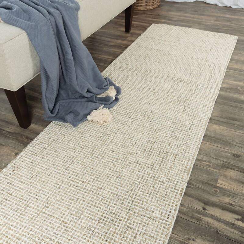 Alora Decor London Hand-tufted Tweed Wool Rug