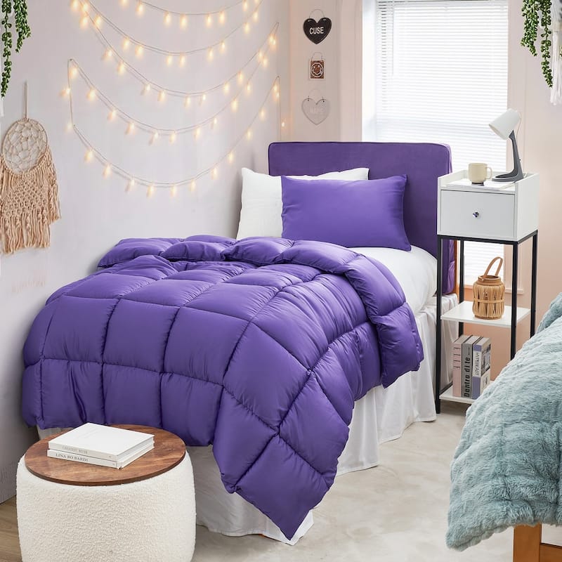 Snorze® Cloud Comforter - Coma Inducer® Ultra Cozy - Oversized Comforter in Passion Flower - Twin XL