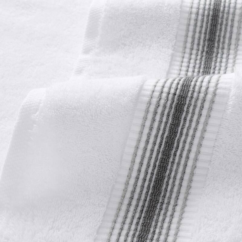 Aston & Arden Turkish Striped 2-Piece Bath Towels - 60x30