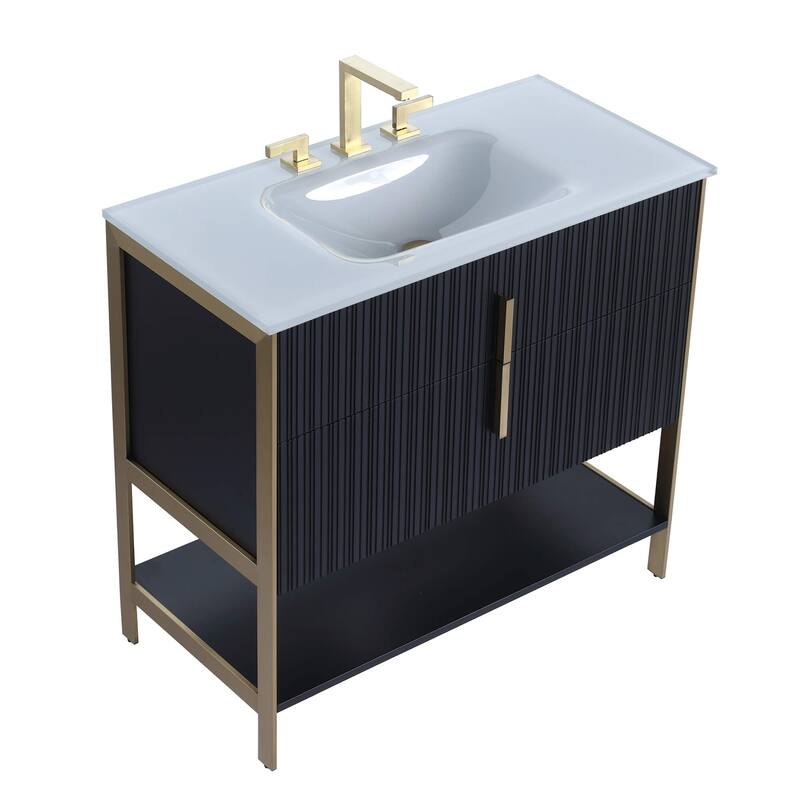 Fine Fixtures Serenity Modern bathroom vanity