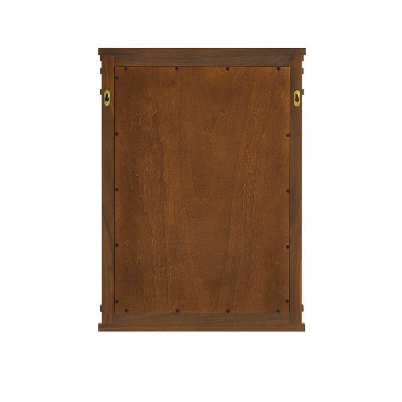 Frank Lloyd Wright USONIA® Harmony 22-inch Wood Mirror - 22 in