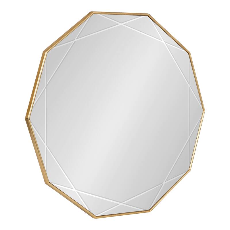 Kate and Laurel Deka Geometric Starburst Mirror