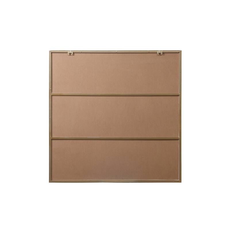 Indigo Home Metal Frame Square Mirror 42 inch