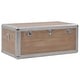 preview thumbnail 4 of 8, vidaXL Storage Box Solid Fir Wood 35.8"x20.5"x15.7" Brown
