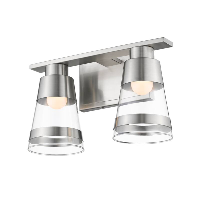 Z-Lite Ethos 2 Light 13" Wide Integrated 3000K LED Bathroom Vanity