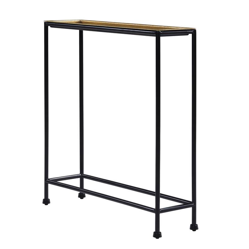 Trenton Side Table - Antique Bronze