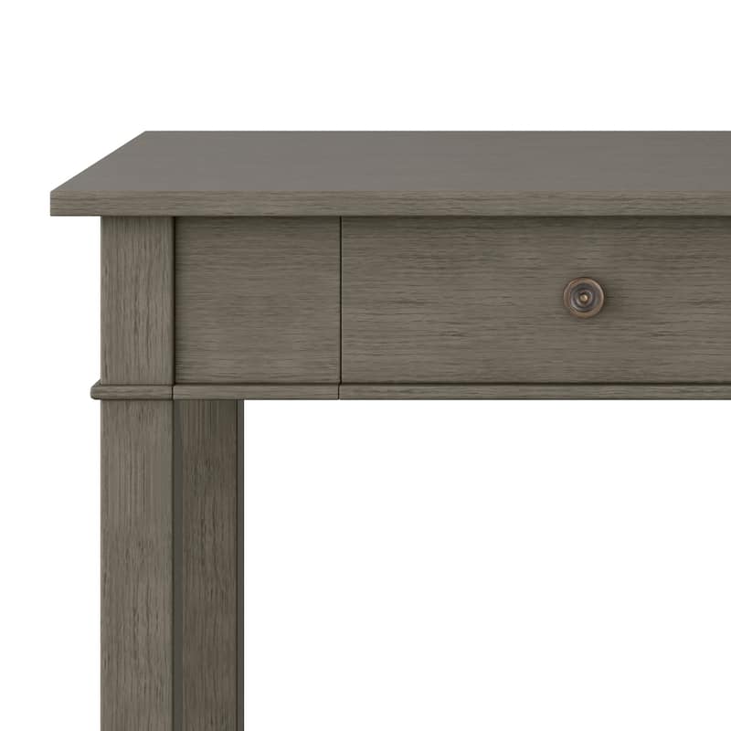 WYNDENHALL Sterling SOLID WOOD Transitional 42 inch Wide Home Office Desk
