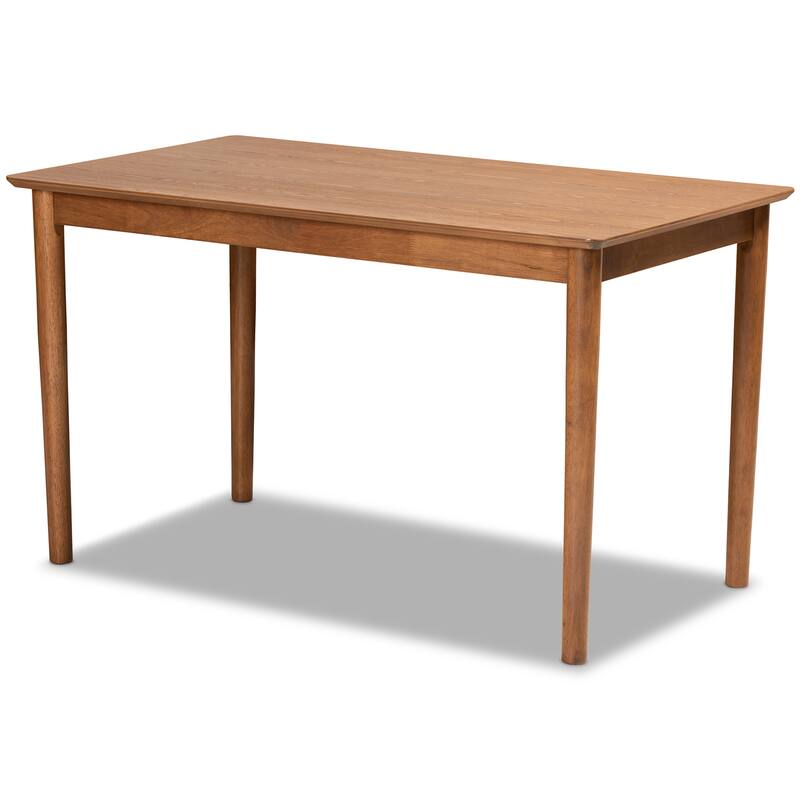 Daymond Mid-Century Upholstered and Walnut 4-PC Dining Nook Set