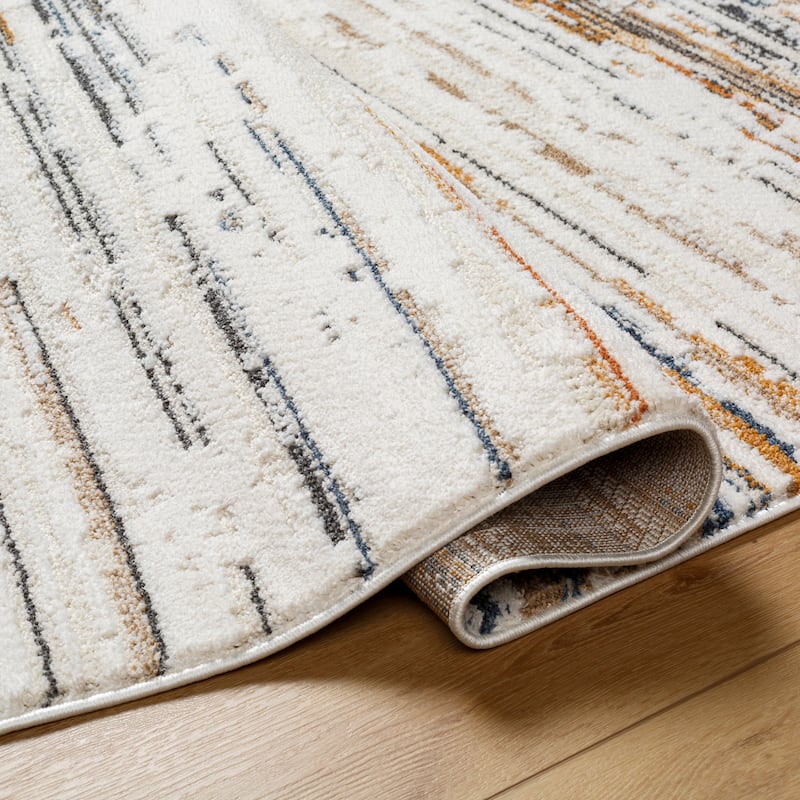 Valet Casual Abstract Stripe Area Rug