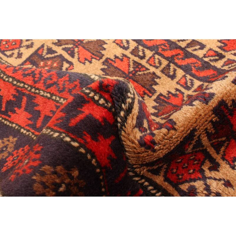 ECARPETGALLERY Hand-knotted Teimani Tan Wool Rug - 2'10 x 4'5