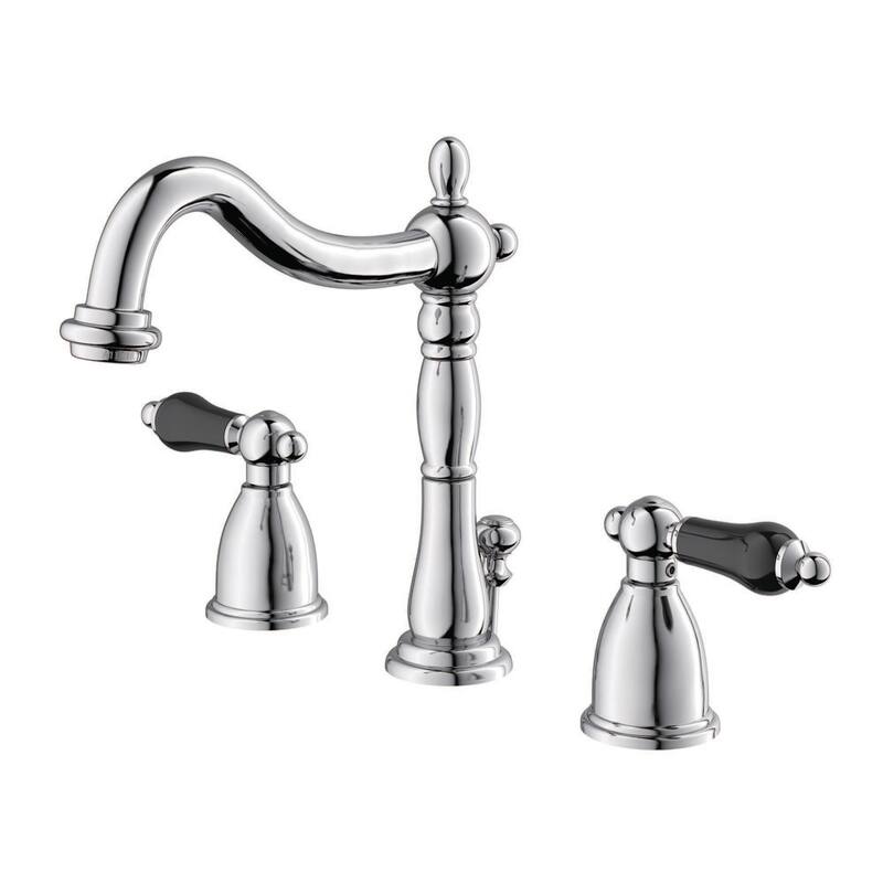 Kingston Brass Duchess 1.2 GPM Widespread Bathroom Faucet with Pop-Up - Polished Chrome