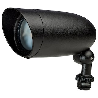 LED Landscape Flood 6 Watt Matte Black Finish- 3000K 120 Volt
