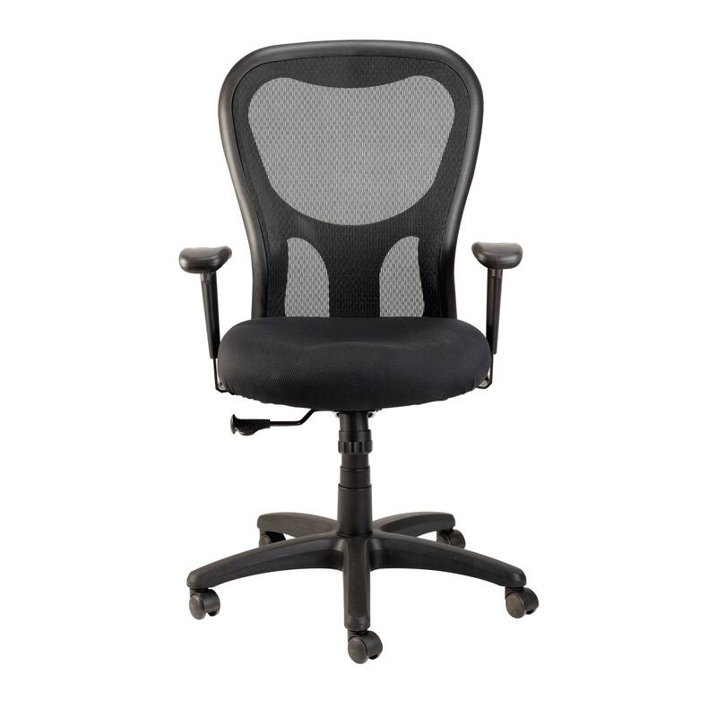 Eurotech Seating Apollo Ergonomic Task Chair, Black, High Back
