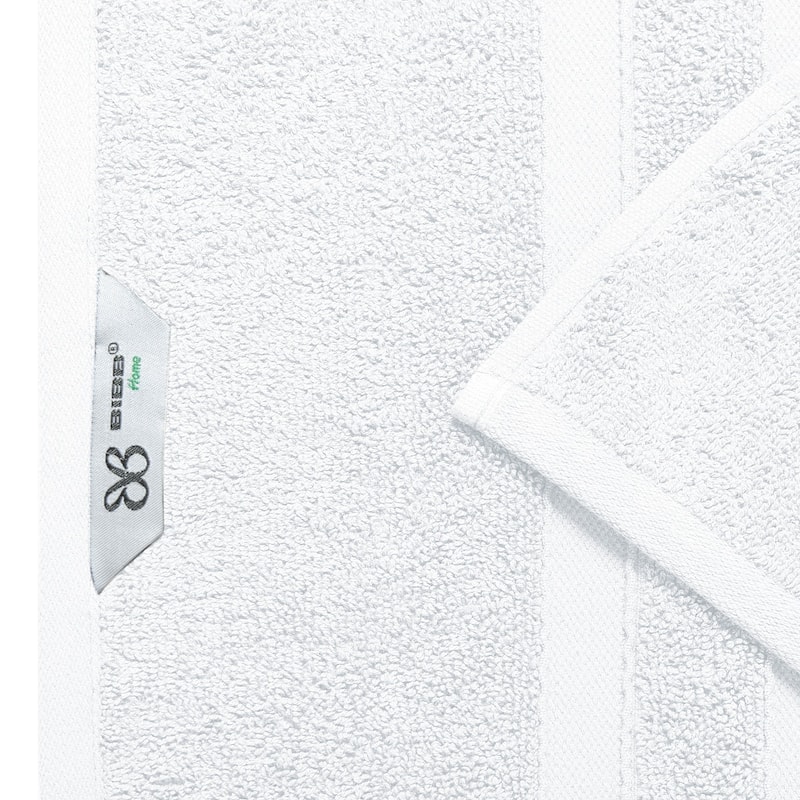 Bibb Home 6-Piece Zero Twist Cotton Towel Set - N/A