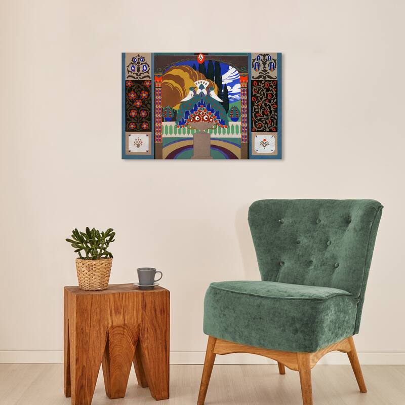 Wynwood Studio World and Countries VOLATILIA LIGNUM Brown and Dark Brown Modern & Contemporary Wall Art Canvas Print - 16 x 24