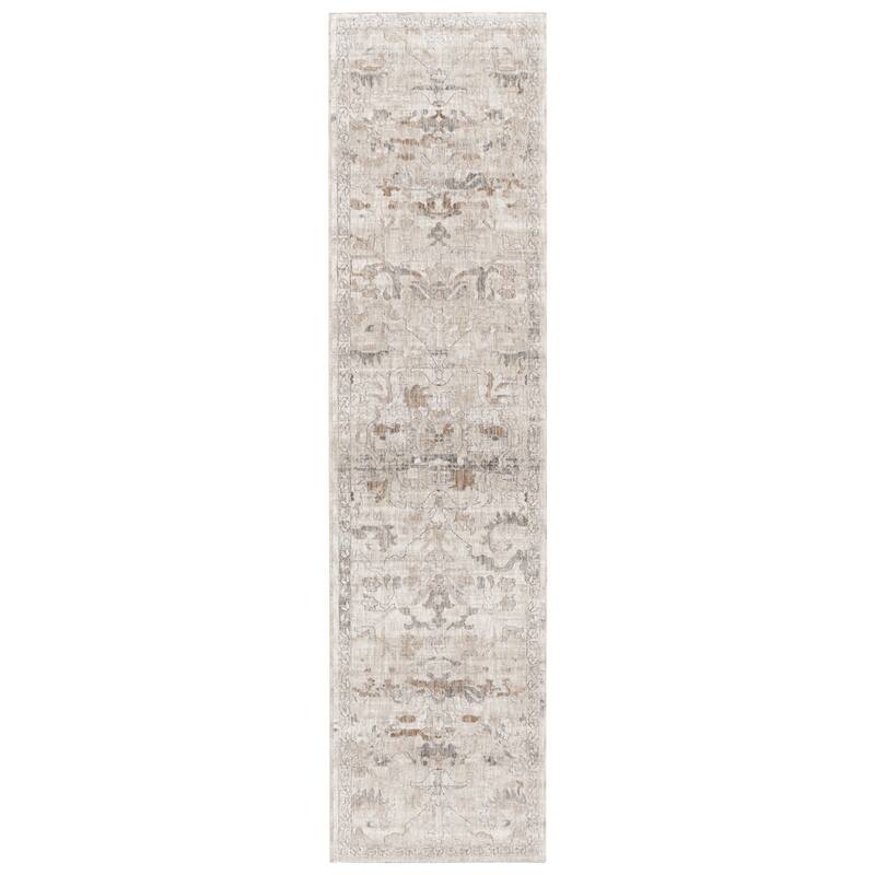 SAFAVIEH Mason Jayne Vintage Rug - 2' x 8' Runner - Green/Beige