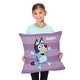 preview thumbnail 2 of 3, Bluey Roll Call Bluey 18 Inch Throw Pillow